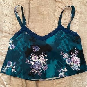 NWT urban outfitters satin crop top